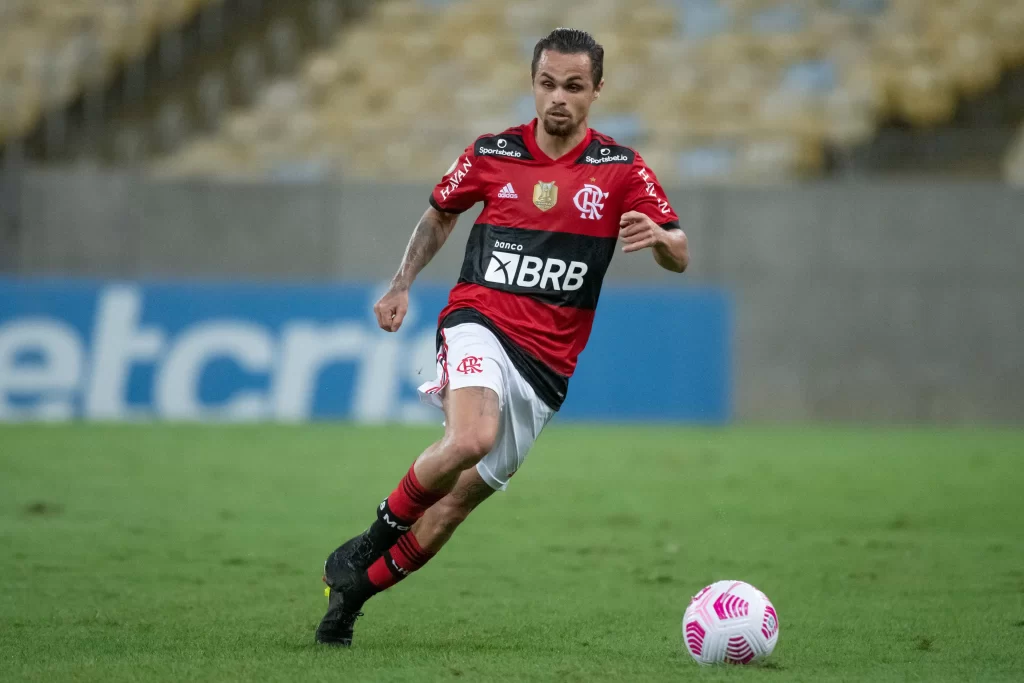 Michael ex-jogador do Flamengo teve a oportunidade de jogar ao lado de grandes estrelas do futebol brasileiro