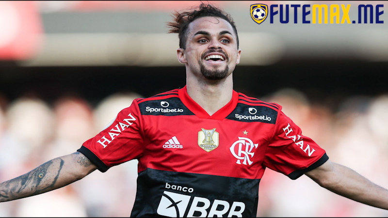 Michael no Flamengo: Destaque em Vermelho e Preto