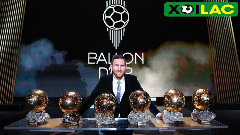 Messi giành 6 quả bóng vàng châu Âu